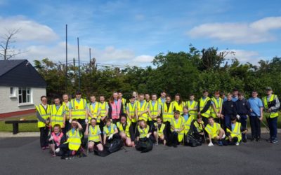 Helping Swinford Tidy Towns, June 22nd