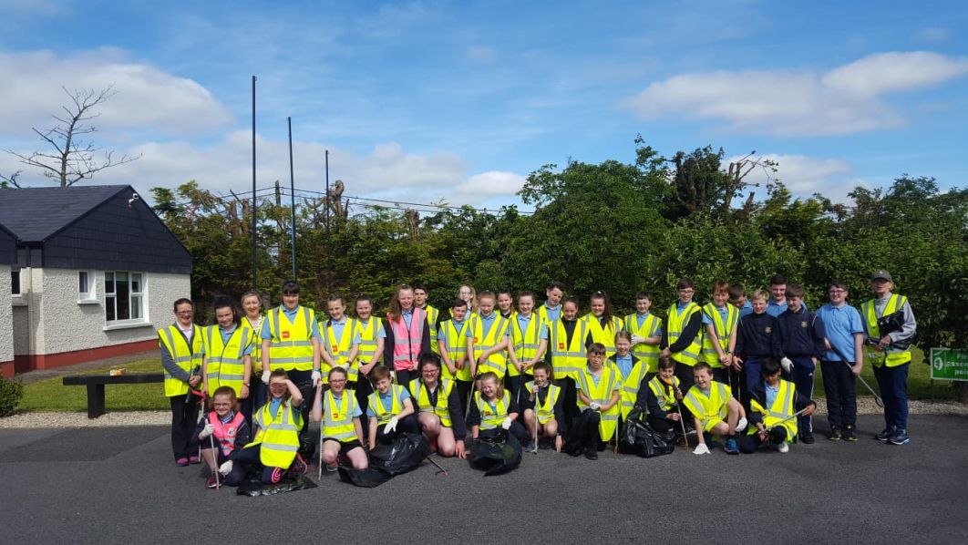 Helping Swinford Tidy Towns, June 22nd