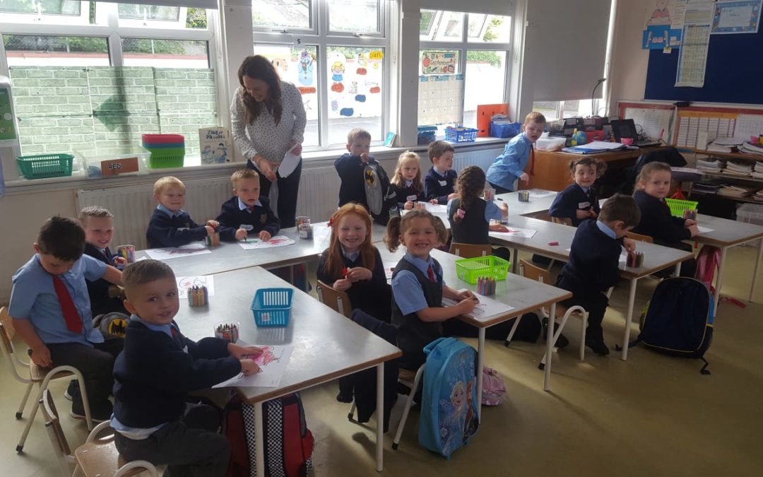 Junior Infants 2018 First Day